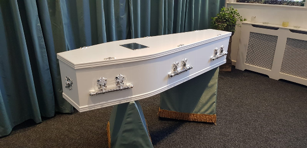 A selection of coffins